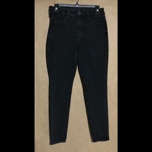 AE Women’s Dream Stretch High-Waisted Jegging Size 8 Short, Black